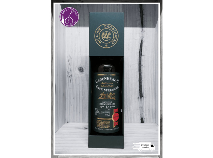 OLD PULTENEY CADENHEAD'S 2006 12 YO 56%