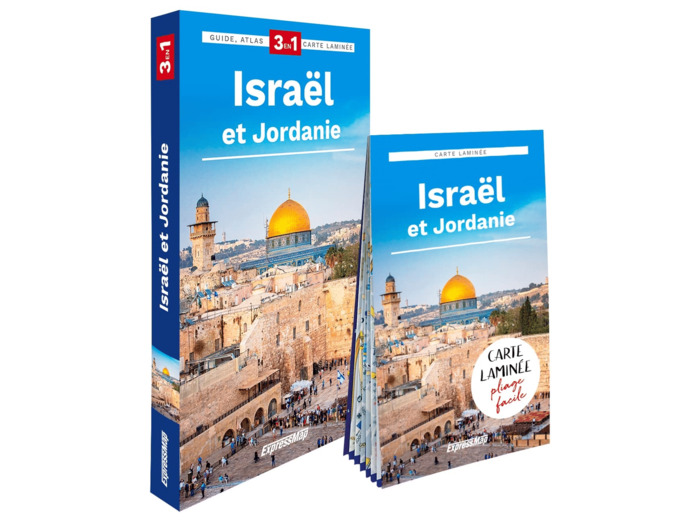 ISRAEL ET JORDANIE (GUIDE 3EN1)