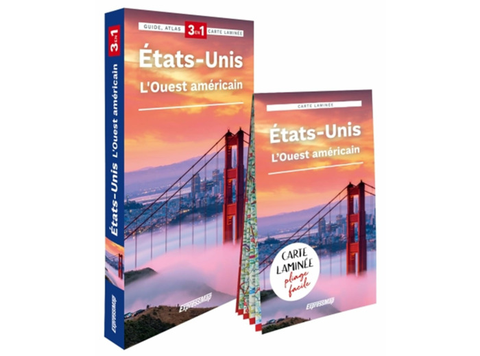 ETATS-UNIS. L'OUEST AMERICAIN / USA. WEST (GUIDE 3EN1)