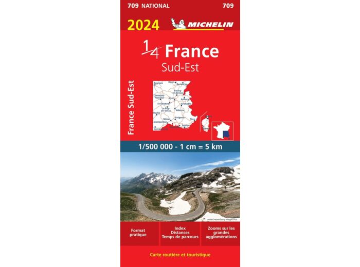 CARTE NATIONALE FRANCE SUD-EST 2024