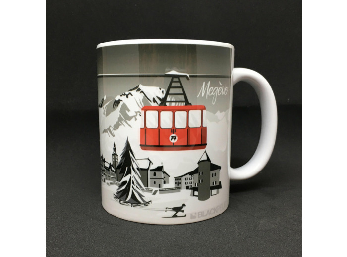 Mug "Station Megève" - Blackpeuf