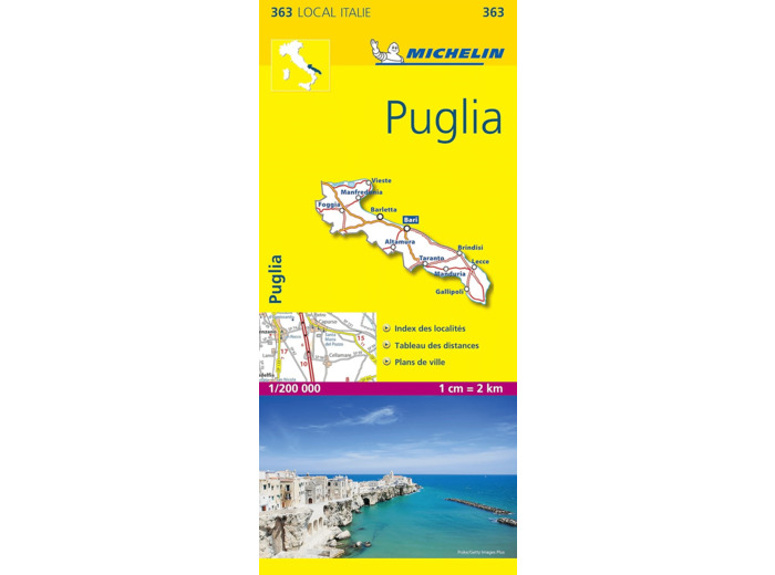 CARTE DEPARTEMENTALE PUGLIA