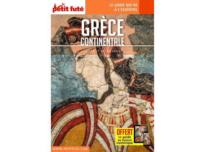 GUIDE GRECE CONTINENTALE 2023 CARNET PETIT FUTE