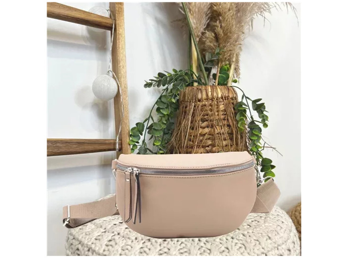 P460- Sac Banane Flora&Co (beige)