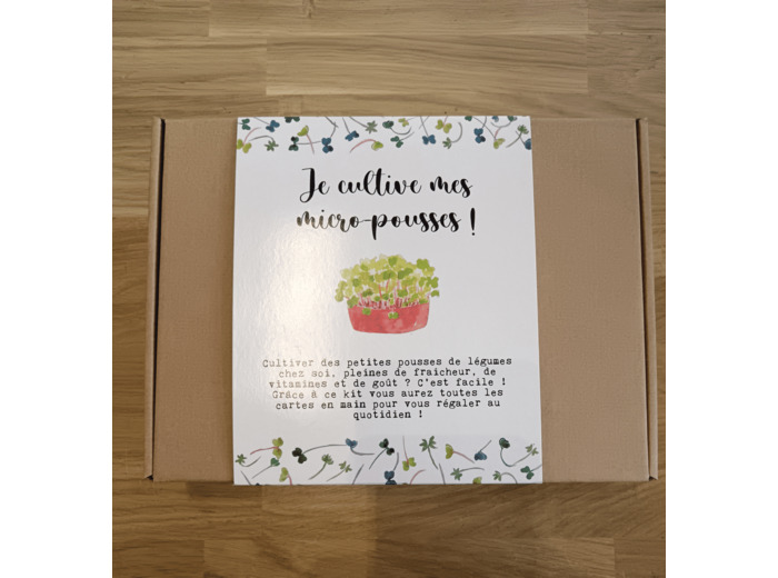 Coffret Je cultive mes micro-pousses