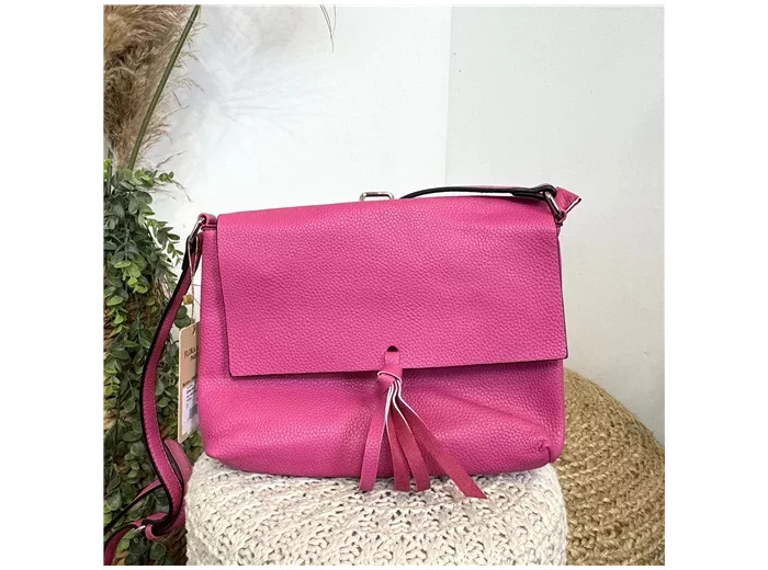 P531- Pochette Lien Flora & Co (fuchsia)