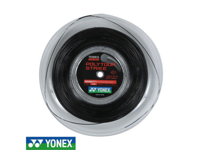 BOBINE YONEX PolyTour STRIKE 200m Cool Black