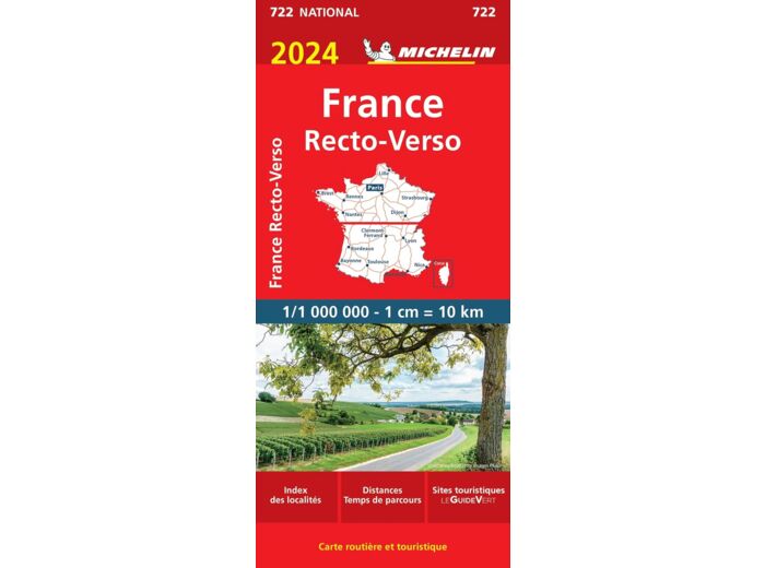 CARTE NATIONALE FRANCE - RECTO-VERSO 2024