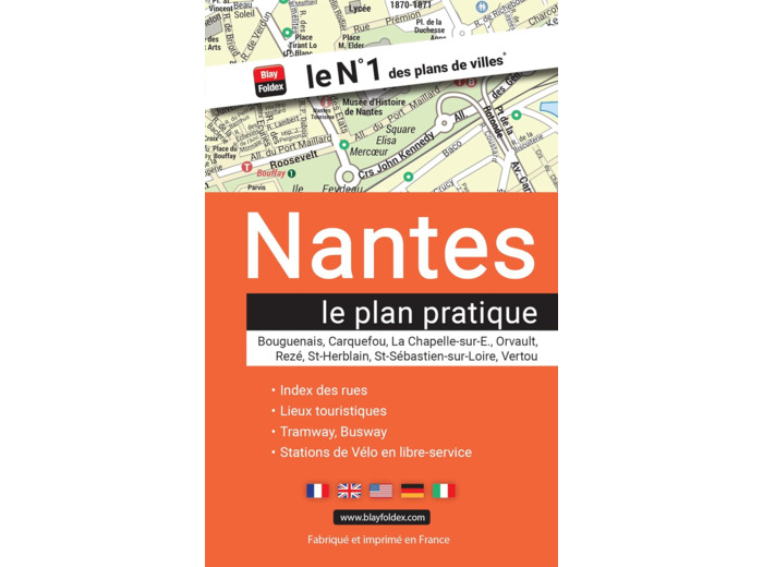 NANTES PLAN PRATIQUE