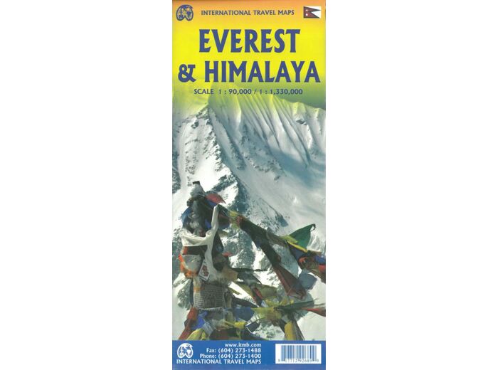 EVEREST & HIMALAYA 1:90,000