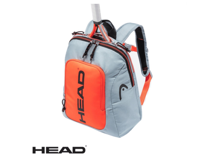 HEAD KIDS BACKPACK REBEL Grey/Orange