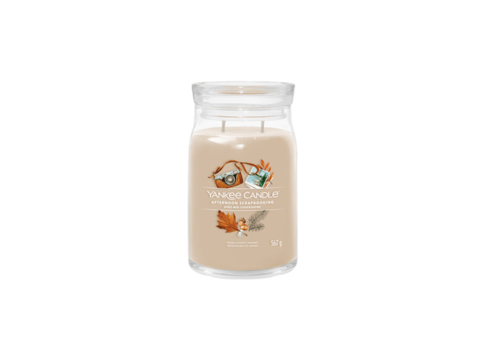 YANKEE CANDLE APRES-MIDI SCRAPBOOKING GRAND MODELE