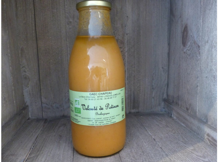 Velouté de potiron bio (50cl)