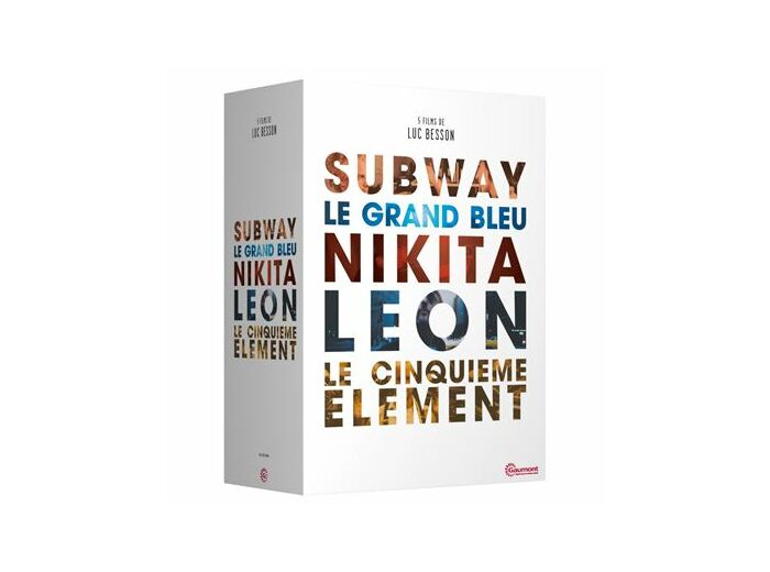 5 films de Luc Besson : Subway + Le grand bleu + Nikita + Léon + Le cinquième élément