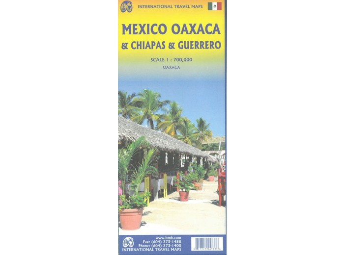 MEXICO OAXACA AND CHIAPAS AND GUERRERO 1: 7000'000