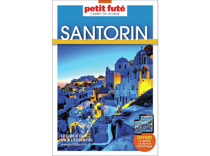 GUIDE SANTORIN 2023 CARNET PETIT FUTE