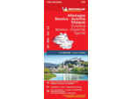 CARTE NATIONALE ALLEMAGNE, BENELUX, AUTRICHE, TCHEQUIE / DUITSLAND, BENELUX, OOSTENRIJK, TSJECHIE