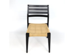 Chaises scandinaves bois et cordes