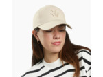 Casquette Clem beige à monogramme brodé - Vanessa Wu