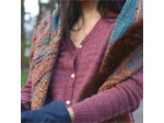 Cardigan Léontine - Pur Cachemire - Framboise