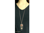 Collier "BOECE" Jaspe rouge