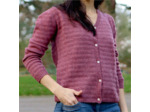 Cardigan Léontine - Pur Cachemire - Framboise