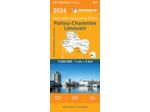 CARTE REGIONALE POITOU-CHARENTES-LIMOUSIN 2024