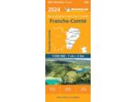 CARTE REGIONALE FRANCHE-COMTE 2024