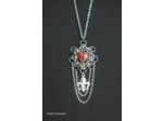 Collier "BOECE" Jaspe rouge