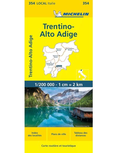 CARTE DEPARTEMENTALE TRENTINO-ALTO ADIGE