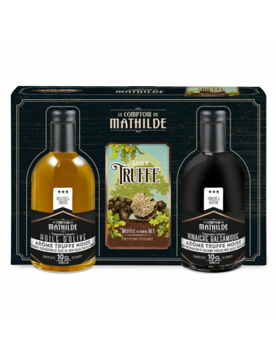 Coffret amateur truffe noire 2x10cl