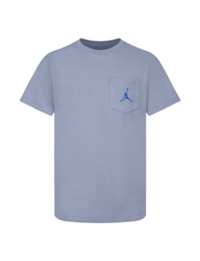 T-shirt Jordan Core Pocket enfant blue slate