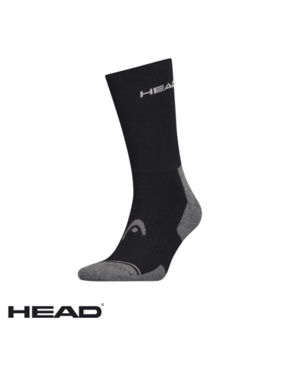 HEAD SOCKS TENNIS Crew Athletes Black