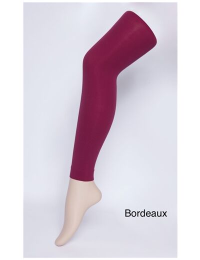 Y499- Legging H-N, 80 Den (bordeaux)