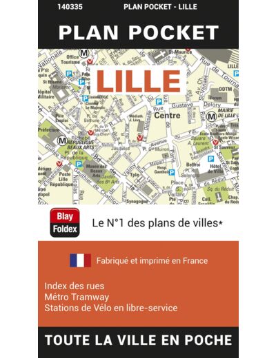 LILLE PLAN POCKET 2023