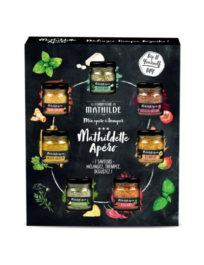 Mathildette Apéro coffret  7 Saveurs