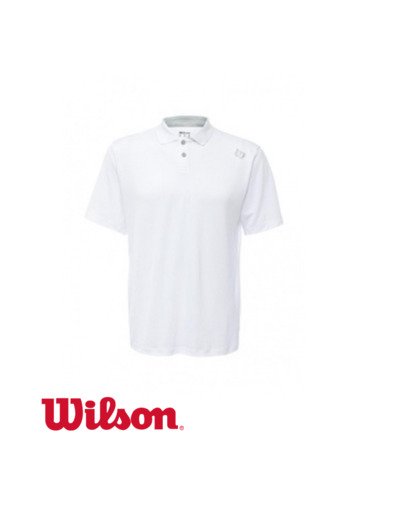 WILSON MEN POLO TEXTURED White