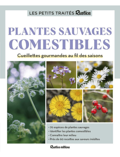 LE PETIT TRAITE RUSTICA DES PLANTES SAUVAGES COMESTIBLES - CUEILLETTES GOURMANDES AU FIL DES SAISONS