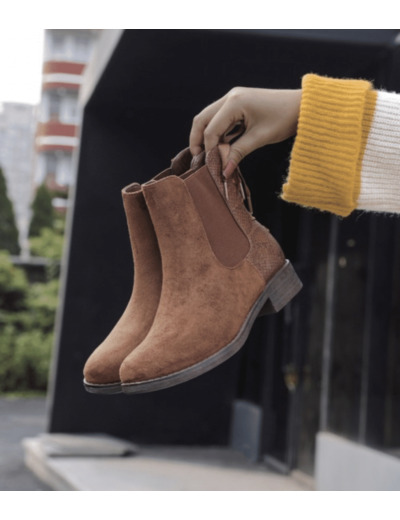 Bottines camel - Lili- Findlay