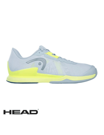 HEAD SPRINT PRO 3.5 Grey/Yellow Toutes Surfaces