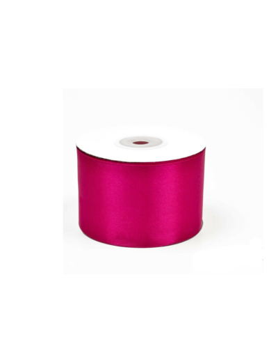 Ruban satin framboise 183 largeur 50 mm