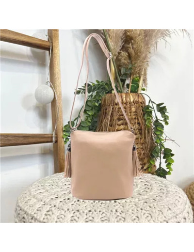 P471- Sac sceau Flora & Co (beige)