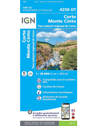 4250OT CORTE MONTE CINTO PNR DE CORSE