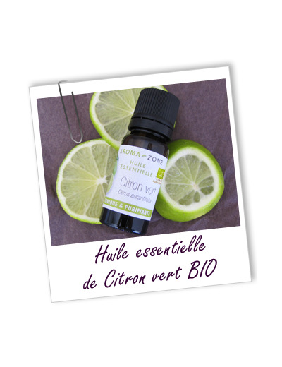 Huile essentielle citron vert tonique et purifiante