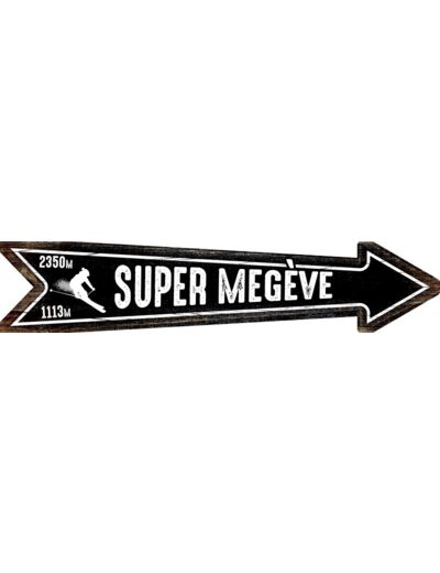 Flèche bois "super Megève"