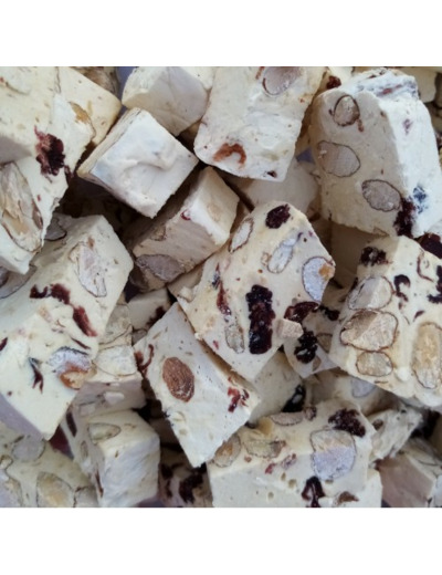 Nougat au cranberries