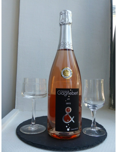 Crémant de Loire rosé brut "Domaine Gagnebert" (75cl)