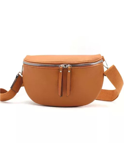 P460- Sac Banane Flora&Co (camel)