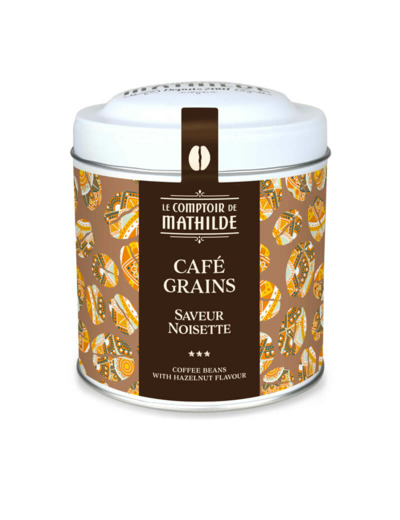 Café Torréfié en Grains Saveur Noisette 125G