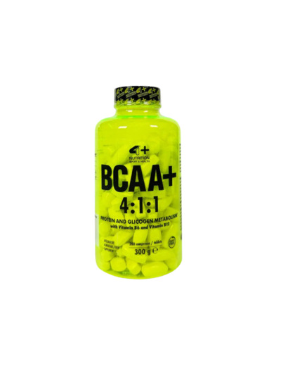 4+ NUTRITION BCAA+ 4:1:1 200 TABLETS